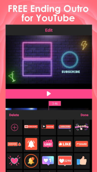 Скачать Intro Maker -video intro outro Видеоплееры и редакторы для Андроид скриншот 5