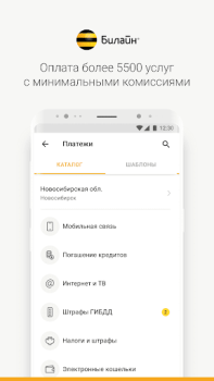 Скачать Карта Билайн Финансы для Андроид скриншот 5