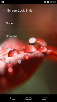 Lock screen(live wallpaper)