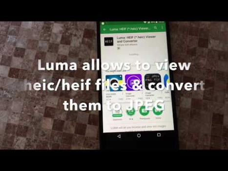 Скачать Luma: конвертер .heic в jpg Фотография для Андроид скриншот 6