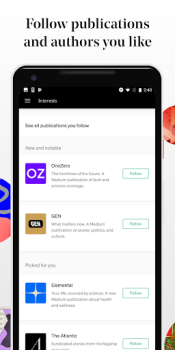 Скачать Medium Новости и журналы для Андроид скриншот 4