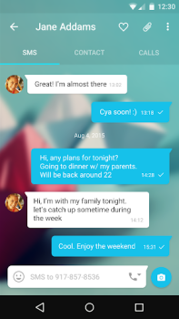 Скачать Messages + SMS Связь для Андроид скриншот 2
