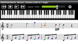Скачать Midi Sheet Music Музыка и аудио для Андроид скриншот 6