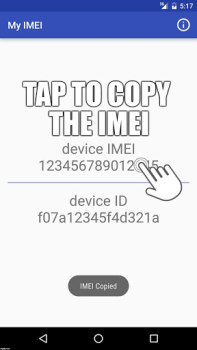 Скачать My IMEI Инструменты для Андроид скриншот 3