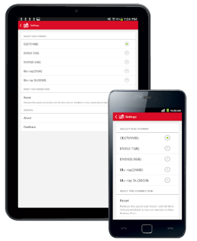 Скачать Nero AirBurn Видеоплееры и редакторы для Андроид скриншот 4