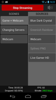 Скачать OBS Remote Видеоплееры и редакторы для Андроид скриншот 2