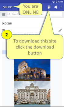Скачать Offline Browser Связь для Андроид скриншот 2