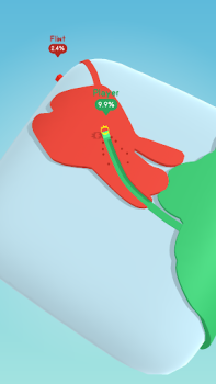 Скачать Paper.io 3D Аркады для Андроид скриншот 3
