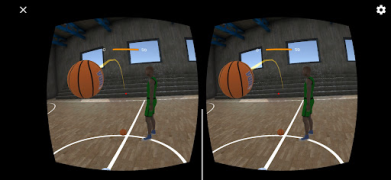 Скачать Баскетбол VR Спортивные игры для Андроид скриншот 2