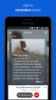 Скачать Philips TV Remote Развлечения для Андроид скриншот 4