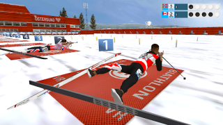 Скачать Biathlon VR Спортивные игры для Андроид скриншот 2
