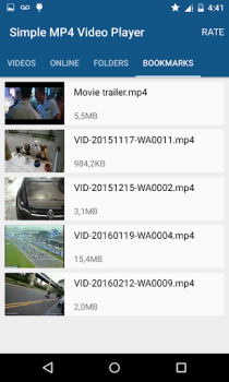 Скачать Простой MP4-плеер Видео Видеоплееры и редакторы для Андроид скриншот 2