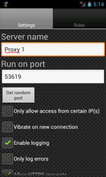 Скачать Proxy Server Инструменты для Андроид скриншот 2