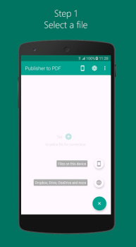 Скачать Publisher to PDF Работа для Андроид скриншот 2