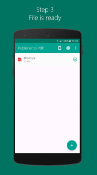 Скачать Publisher to PDF Работа для Андроид скриншот 4