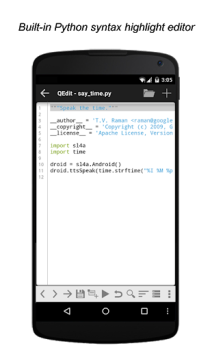 Скачать QPython3 - Python for Android Образование для Андроид скриншот 2