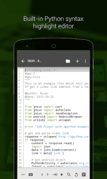 Скачать QPython - Learn Python & AI Образование для Андроид скриншот 3