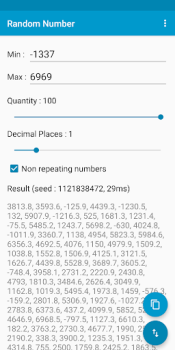 Скачать Random Number Инструменты для Андроид скриншот 3