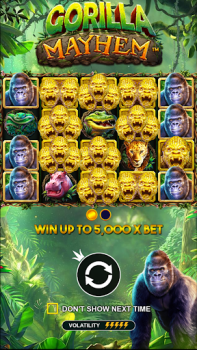 Скачать Gorilla Mayhem Slot Casino Казино для Андроид скриншот 2