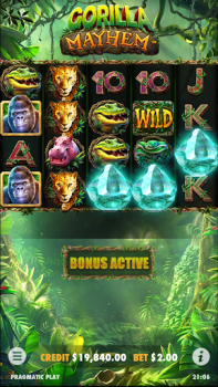 Скачать Gorilla Mayhem Slot Casino Казино для Андроид скриншот 4
