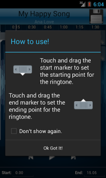 Скачать MP3 Cutter and Ringtone Maker Музыка и аудио для Андроид скриншот 2