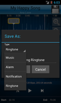 Скачать MP3 Cutter and Ringtone Maker Музыка и аудио для Андроид скриншот 4