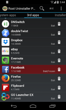 Скачать Root Uninstaller Инструменты для Андроид скриншот 2
