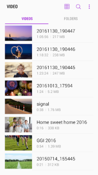 Скачать Samsung Video Library Видеоплееры и редакторы для Андроид скриншот 2