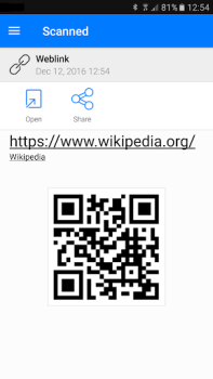 Скачать QR Code Reader Инструменты для Андроид скриншот 4
