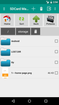 Скачать SD Card Manager (File Manager) Работа для Андроид скриншот 2