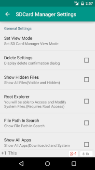 Скачать SD Card Manager (File Manager) Работа для Андроид скриншот 5