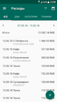 Скачать Учет расходов и доходов. Финансы для Андроид скриншот 6