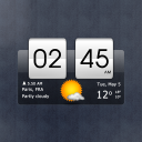 Скачать  Sense Flip Clock & Weather