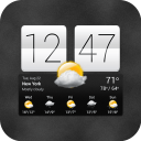 Скачать  Sense V2 Flip Clock & Weather
