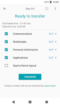 Скачать Xperia Transfer Mobile Персонализация для Андроид скриншот 4