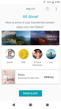 Скачать Xperia Transfer Mobile Персонализация для Андроид скриншот 6