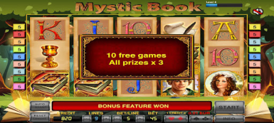 Скачать Mystic Book Slot Казино для Андроид скриншот 3