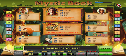Скачать Mystic Book Slot Казино для Андроид скриншот 4