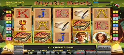Скачать Mystic Book Slot Казино для Андроид скриншот 6