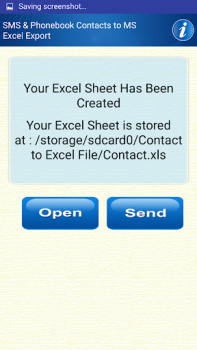 Скачать Save Phonebook & SMS to Excel Инструменты для Андроид скриншот 3