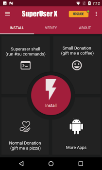 Скачать Superuser X Free Root Бизнес для Андроид скриншот 2