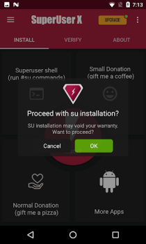 Скачать Superuser X Free Root Бизнес для Андроид скриншот 3