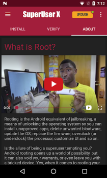 Скачать Superuser X Free Root Бизнес для Андроид скриншот 5