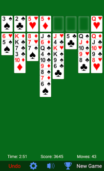 Скачать FreeCell Solitaire Карточные для Андроид скриншот 4
