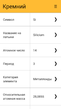 Скачать Таблица Менделеева Образование для Андроид скриншот 2