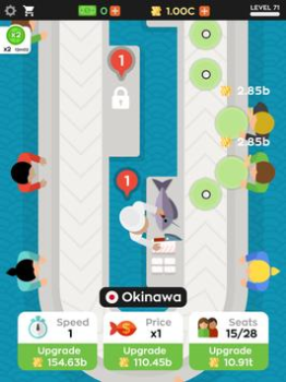Скачать Sushi Bar Idle Симуляторы для Андроид скриншот 5