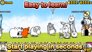 Скачать The Battle Cats Казуальные для Андроид скриншот 2