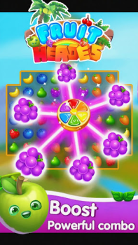 Скачать Fruit Diary - Match 3 Puzzle Казуальные для Андроид скриншот 3