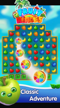 Скачать Fruit Diary - Match 3 Puzzle Казуальные для Андроид скриншот 6