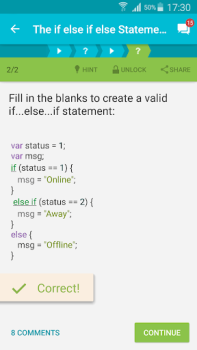 Скачать Учим JavaScript Образование для Андроид скриншот 3